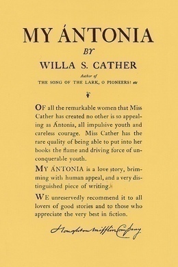 My Antonia by Willa Cather