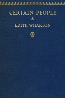 Certain People by Edith Wharton