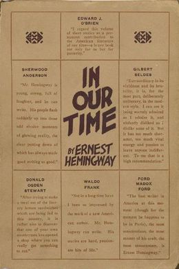 In Our Time by Ernest Hemingway