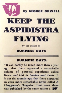 Keep the Aspidistra Flying by George Orwell