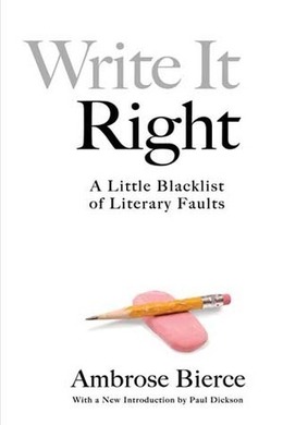 Write It Right by Ambrose Bierce